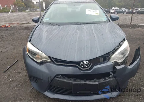 2014 Toyota Corolla Le из США, поврежденный, VIN 2T1BURHE2EC157575